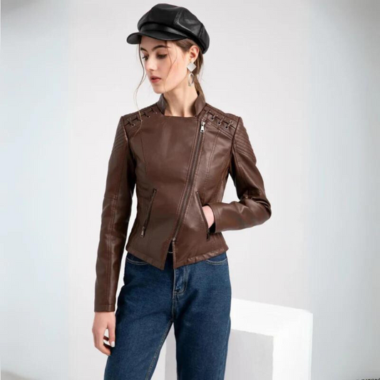 Lisa™ - Stylish Leather Jacket