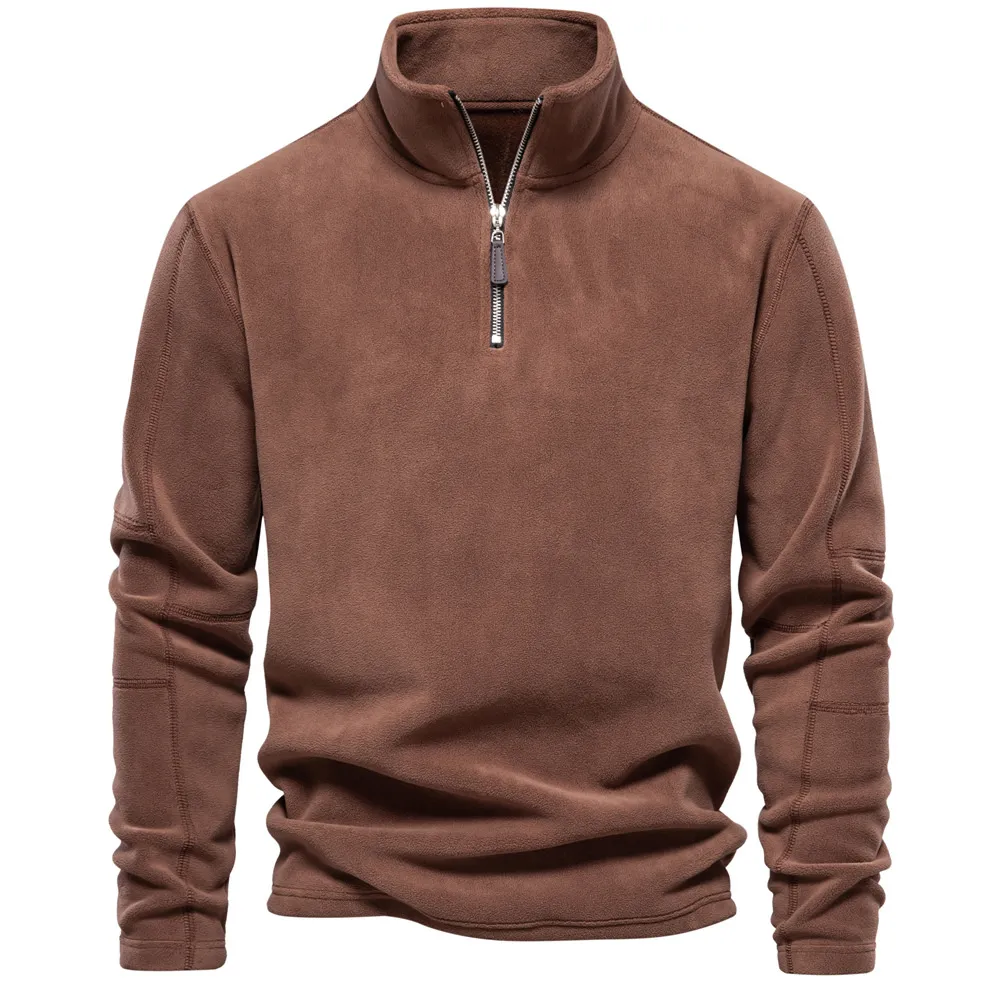 Chris | Fleece Quarter Zip Sweater