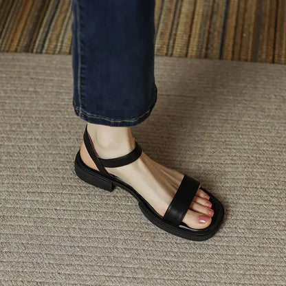 Brigitte Low Heel Sandals