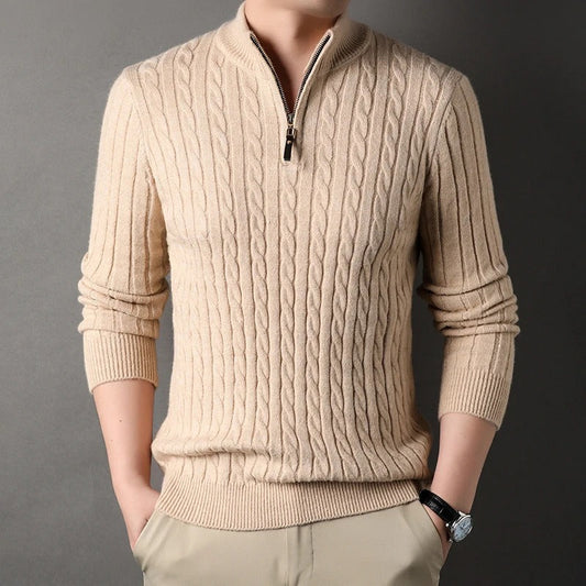 Grant - Quarter Zip Sweater